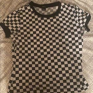 Checker board shirt